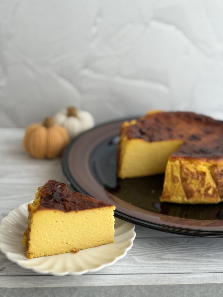 糀パンプキンバスクチーズケーキ